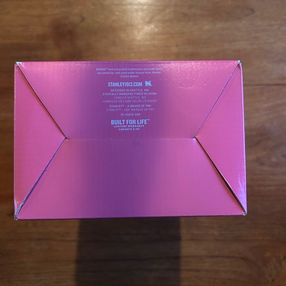 barbie stanley quencher H2.O tumbler 40oz 1.18 L - Picture 8 of 9